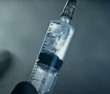 Лечение зависимости от тропикамида в Ахтубинске Шприц с жидкостью